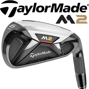 "SALE" TAYLORMADE M2 5-SW IRONS + REAX 55 SENIOR GRAPHITE SHAFTS + TM GRIPS