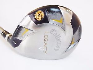 2012model Callaway Legacy 3W Loft-15 R-flex Fairway Wood Golf Club inv