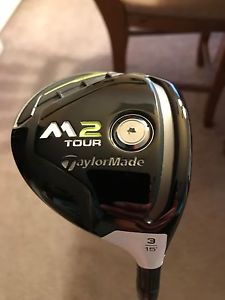 2017 TaylorMade M2 Tour 15 Degree Fairway Wood Aldila Rouge