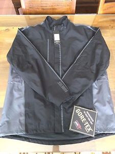 1 NWT ADIDAS GORE-TEX MEN'S RAIN JACKET, SIZE: LARGE (BLACK)