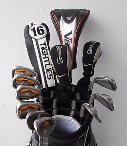 COMPLETE SET MEN'S RH NIKE CLEVELAND GOLF CLUBS DRIVER FAIRWAY HYBRIDS IRON SET!