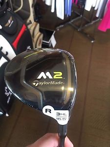 *New* 2017 TaylorMade M2 16.5* Fairway Reax 55 Regular