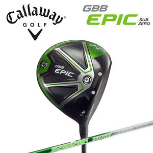 [NEW] CALLAWAY GOLF JAPAN GBB EPIC Sub Zero DRIVER Speeder EVOLUTION 2017