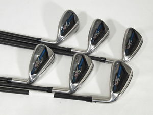 '2016 CALLAWAY XR OS IRONS (6-PW,SW) IRON SET w/ Fubuki 50 Graphite SENIORS
