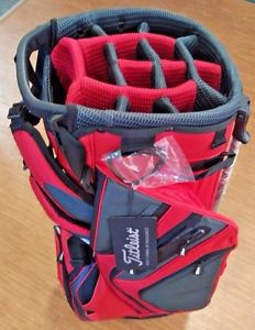 ***BRAND NEW*** Titleist 2016 Custom 14 Way Golf Stand Bag - Red/Charcoal/Black