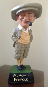 Early 1900s "HE PLAYED A PENFOLD" Penfold Man golf ball advertising Figure