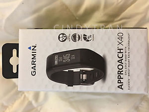 [ NEW ] Garmin Approach X40 GPS Golf Band - Black - Regular Fit