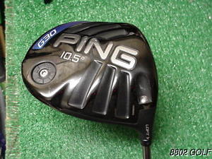 Very Nice Ping G30 10.5 degree Driver Tour 65 Graphite X-Stiff Flex