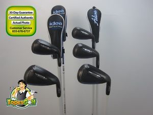 2015 Adams IDEA Tech Hybrid Iron Set 3-P Fubuki Graphite Regular Flex Headcovers