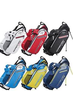 *2017* CALLAWAY HYPER DRY  STAND/CARRY BAG (VARIOUS COLOURS) 4 WAY DIVIDER