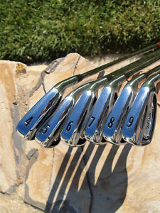 Titleist 714 AP2 4-9 KBS Tour 120 stiff - + 1/2" Excellent Condition!!