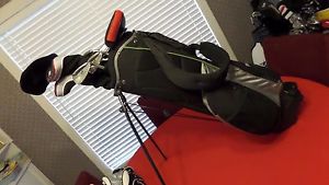 Zevo Complete Golf Set Irons SW Woods Hybrids Putter Bag Men Right Handed