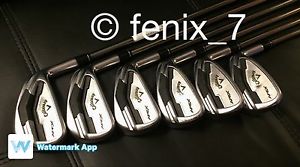 -1/2" | Callaway Apex Forged Irons UST Mamiya Recoil 680 F4 Stiff shaft 5-PW SET