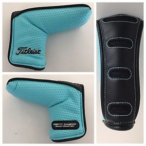 2016 SCOTTY CAMERON SUPERCAR Tour Tiffany Blue PUTTER (Blade) HEADCOVER *NEW*