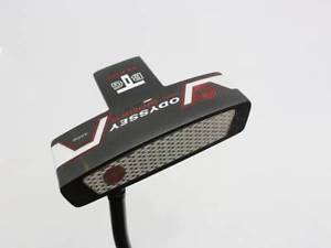 [USED] ODYSSEY GOLF JAPAN WORKS BIG T BLADE PUTTER ORIGINAL STEEL(34) 3 deg 5081