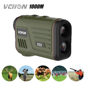 1000m Golf Laser Range Finder Distance Meter Speed Measurer Multifunction CR2-3V