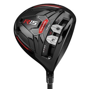 TaylorMade R15 460cc Black Driver, 14, Regular Flex, right handed image 1