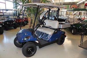 Yamaha Golfcart PTV Elektro  ( Golfcar  ) mit Pritsche blau