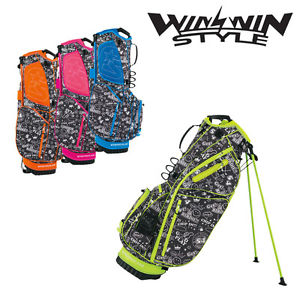 [NEW] WINWIN STYLE GOLF JAPAN LUCKY CHARA Light Weight STAND CADDY BAG 2017