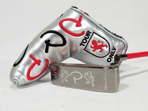 -New- PIRETTI CU FIST RUN LIMITED PUTTER w/ Fujikura Shaft & TOUR Headcover