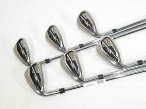 -LH- CALLAWAY 2015 XR IRONS (6-PW,AW) Steel Regular Flex (LEFT-HANDED)