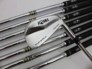 [USED] HONMA GOLF JAPAN TOUR WORLD TW717M IRON SET DG #5-10 (8 clubs) R400 0118