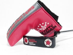 -New- SCOTTY CAMERON '2016 Select NEWPORT Custom BLACK FINISH Putter w/HEADCOVER