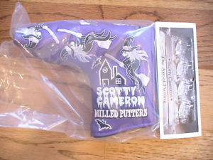 2011 Scotty Cameron Halloween Flying Witches 1/100 Glows in the Dark Headcover