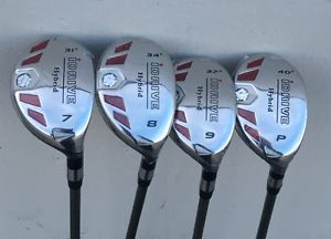 +2" Long iDrive Hybrids #7 #8 #9 #PW Taylor Fit SENIOR Graphite Rescue Irons