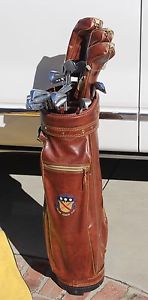 '70s Wilson Ultralite Gold Clubs and Bel Air CC bag. Unused. A trueTime Capsule