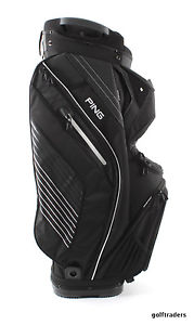 2017 PING PIONEER II GOLF CART BAG - BLACK- NEW - #D2531