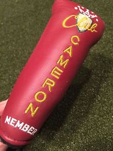 2002 Scotty Cameron Club Cameron putter head cover,