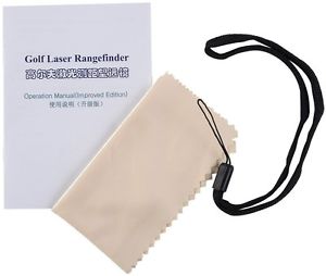 Yardage 6x LCD Sport Golf Laser Rangefinder Yardage Device 5~400+ Yd Range