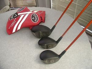 2016 CALLAWAY GREAT BIG BERTHA WOODS(1,3,&5) GRAPHITE DESIGN TOUR AD DI-5 R1 !