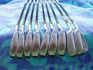 *FREE SHIP Rare Stock 4-SW F2 Plus + Face Forward Original Iron Set Graphite Reg