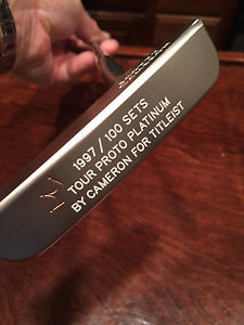 35" 1997 Scotty Cameron Coronado tour proto platinum 1/100 putter GIP