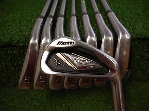 USED MIZUNO JPX 825 PRO 4-GW IRON SET KBS TOUR C-TAPER EXTRA STIFF FLEX RH
