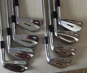 CUSTOM MIZUNO MP 68 IRONS 3-PW, KBS TOUR 90 RH STIFF STEEL, Pured, Soft Step
