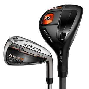 BRAND NEW 2016 Cobra F6 HYBRID IRON SET GRAPHITE REGULAR 2 HYBRIDS 6 IRONS