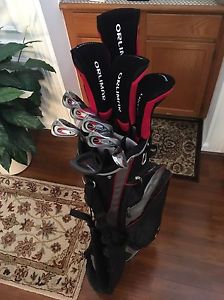 ~ ORLIMAR ~ FULL RH GOLF SET W/STAND BAG ~ Regular Flex ~ OCG 460 Graphite Drive