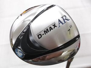 [USED] KASCO GOLF JAPAN D-MAX AR FAIRWAY WOOD D-MAX PREMIUM LIGHT F-111 7W 21deg
