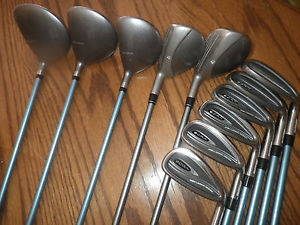 11 Mizuno Sora High Launch Design Ladies Golf Club Set w/ Miscela Hybrids Flex L