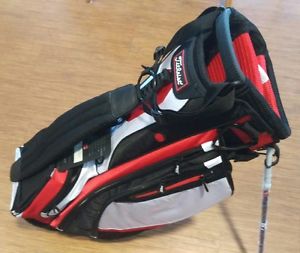 ***BRAND NEW*** Titleist CSTM Lightweight Singe Strap Stand Bag - RED/WHT/BLK