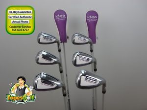 2015 Adams IDEA Tech Hybrid Iron Set 5-S Fubuki Graphite Womens Ladies 10920