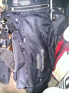 'Custom' Club Glove Stand Bag, Mercedes Championship Kapalua Maui Hawaii - Black