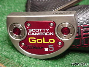 Brand New Titleist Scotty Cameron Golo S5 S 5 Center Shaft Putter 34 inch