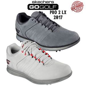 "NEW 2017" Skechers Golf Mens GO Pro 2 LX Spiked Waterproof Golf Shoes