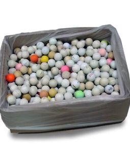 1,906 Hit Away Practice Golf Balls