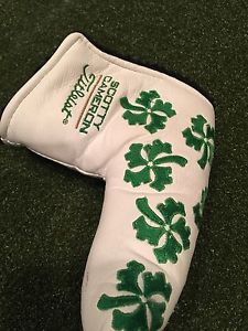 2008 Scotty Cameron Dancing 4 Clovers St Patrick's Day head cover One Of Rarest