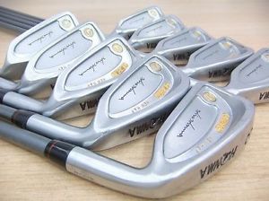 2 stars HONMA Golf Iron Set Clubs USED Gold LB-280 New H&F R1 2S